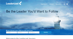 Desktop Screenshot of leadercast.com